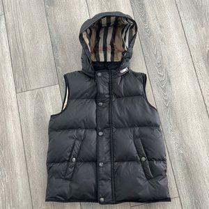 Burberry kids 6y down vest